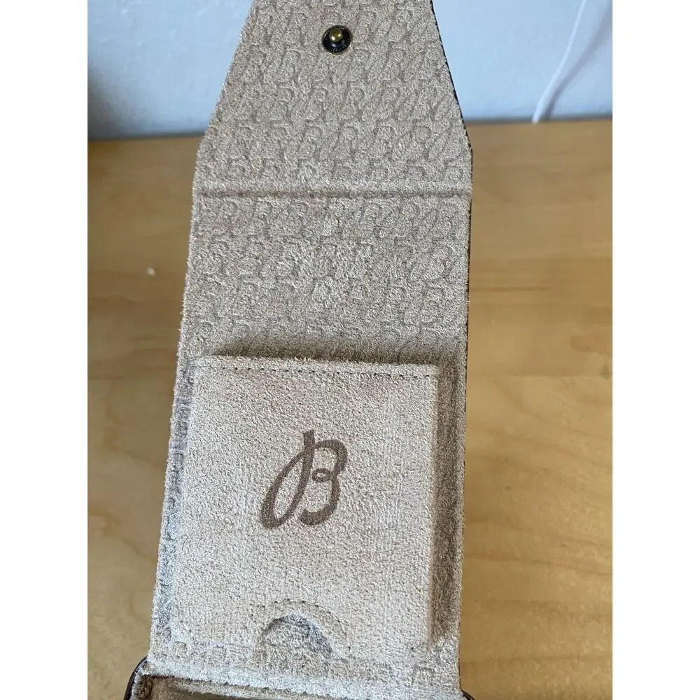 Breitling Watch Eco Friendly Leather Collapsible Brown Box, Pouch, Card holder
